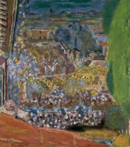 Landscape with Red Roofs by Pierre Bonnard