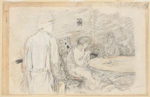 The Soldier on Leave (the wounded in his family)