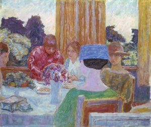 The Tea by Pierre Bonnard