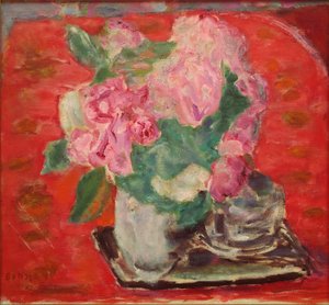 Roses by Pierre Bonnard