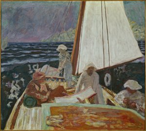 Signac and His Friends in a Sailboat