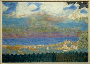 Storm Sky on Cannes by Pierre Bonnard