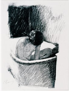 The Bath, c.1925 by Pierre Bonnard