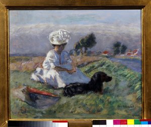Woman with Dog