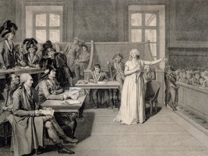 Marie-Antoinette Judged by the Revolutionary Tribunal Court