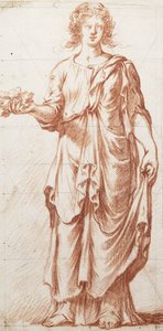 A Standing Allegorical Figure by Pierre Brebiette