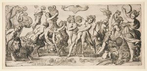 Bacchus and his entourage