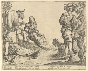 Bagpipe Player by Pierre Brebiette