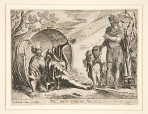 Diogenes and Alexander the Great