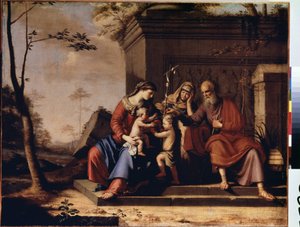 The Holy Family by Pierre Cauchy