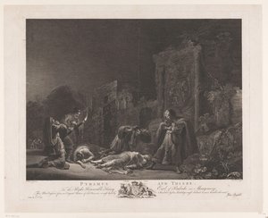 Pyramus and Thisbe (series title: The Most Capital Paintings in England)