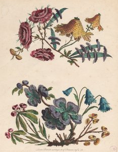 Two Sprays of Imaginary Flowers