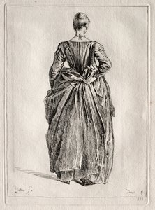 Study of a Woman from the Back by Pierre Charles Trémolière