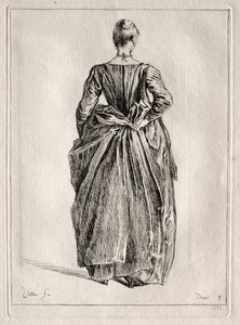 Study of a Woman from the Back by Pierre Charles Trémolière