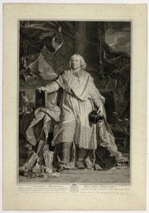 Portrait of Jacques Bénigne Bossuet, Bishop of Meaux by Pierre Drevet