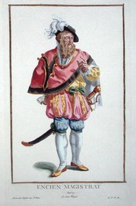 Dress of a Swiss Magistrate from 