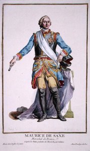 Maurice of Saxony (1696-1750) from 