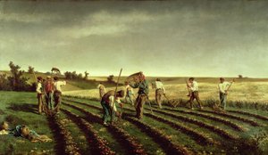 Reaping Sainfoin in Chambaudouin, 1882