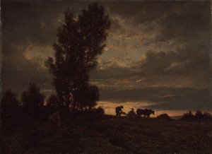 Landscape with a Plowman