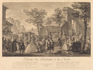 Table of Fashionable Portraits