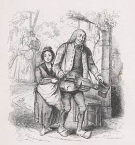 The Blind Man of Bagnolet from The Complete Works of Béranger by Pierre Francois Godard