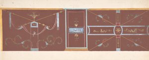 Design for Wall Decoration by Pierre Francois Leonard Fontaine