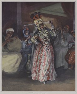 An Oulde Nail Street Dancer from Algiers by Pierre Georges Jeanniot