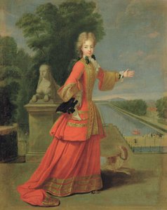 Marie-Adelaide de Savoie in Hunting Dress