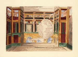 Oecus or parlour in the House of the Labyrinth