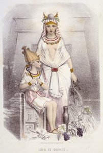 Isis and Osiris - in "Muses and Fairies", by Mery and Foelix, illustrated by G. Staal, ed. G. de Gonet