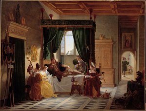 The recovery of Bayard by Pierre Henri Revoil