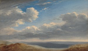 Study of Clouds over the Roman Campagna, c. 1782-1785 by Pierre Henri de Valenciennes