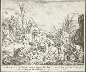 The Brazen Serpent of Moses by Pierre Hubert Subleyras