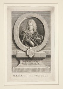 Charles Jérôme de Cisternay du Fay (1662-1723) by Pierre Imbert Drevet