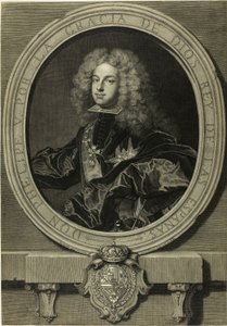 Portrait of Philippe V, King of Spain by Pierre Imbert Drevet