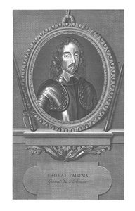 Thomas Fairfax, early 18th century by Pierre Imbert Drevet