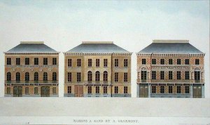 Houses at Ghent and Grammont, Belgium, from 