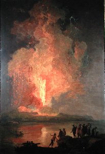 Mount Vesuvius Erupting