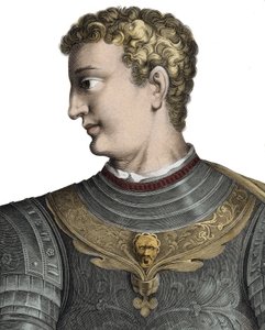 Caligula (Caius Caesar Germanicus), Roman Emperor - Engraving by Pierre Jean Mariette by Pierre Jean Mariette