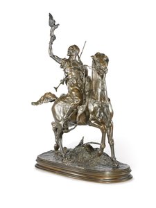 Mounted Arab Falconer