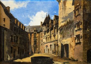 View of the courtyard of the Château de Pau