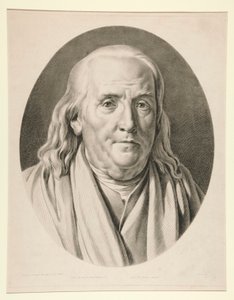 Benjamin Franklin, after a Sculpture by Jean-Antoine Houdon