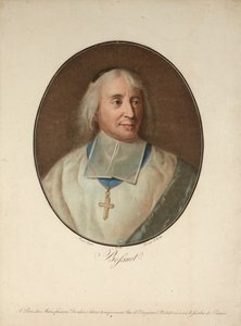 Portrait of Jacques-Bénigne Bossuet by Pierre Michel Alix