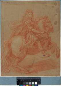 Louis XIV on Horseback by Pierre Mignard