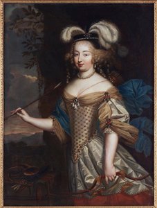Madame de Montespan as Diana by Pierre Mignard