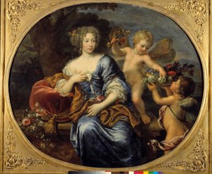 Portrait of Francoise Athenais, Marquise de Montespan