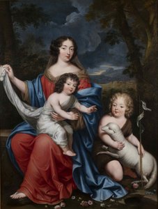 Portrait of Madame de Maintenon with the Natural Children of Louis XIV by Pierre Mignard