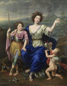 The Marquise de Seignelay and Two of Her Sons
