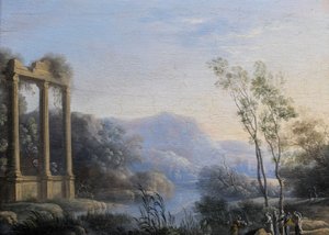 Landscape with Moses Saved from the Waters