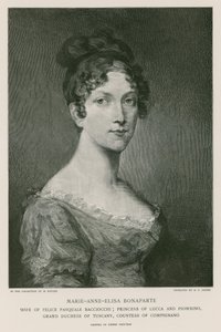 Elisa Bonaparte by Pierre Paul Prudhon